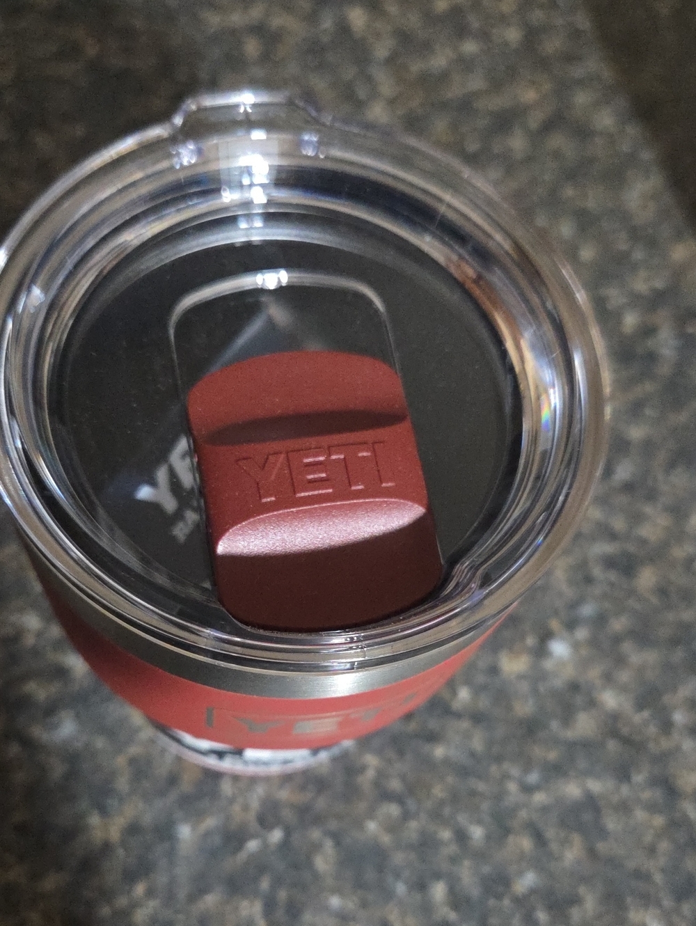YETI Rambler 16oz Stackable Cup - Maroon - Picture 3 of 8